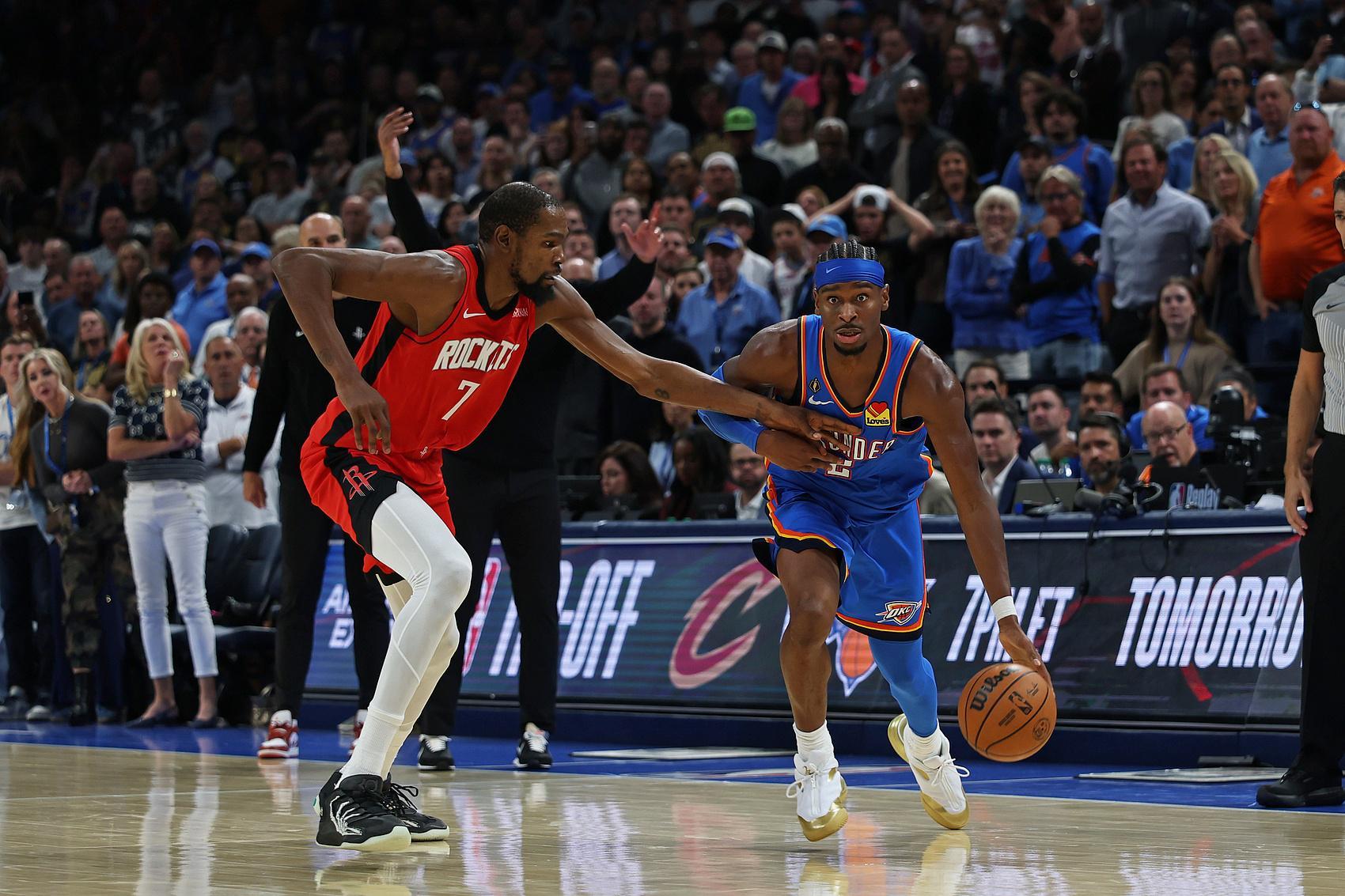 火箭对阵雷霆前瞻 面对伤病满营的雷霆 火箭有机会遏制糟糕势头吗